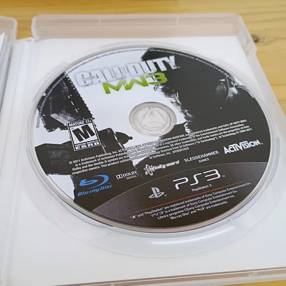 Call of Duty: Modern Warfare 3 & Black Ops II for Playstation 3 Game Lot